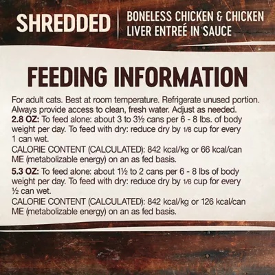 Product Wellness® Signature Selects™ Shredded Grain Free Adult Cat Food