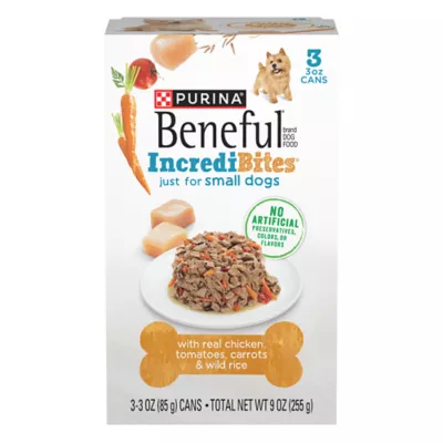 Product Purina Beneful® IncrediBites Small Breed Adult Dog Wet Food - Multipack, 3ct