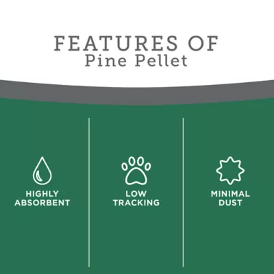 Product ExquisiCat Litter Multi-Cat Pine Pellet Cat Litter - Unscented, Low Dust, Low Tracking, Natural