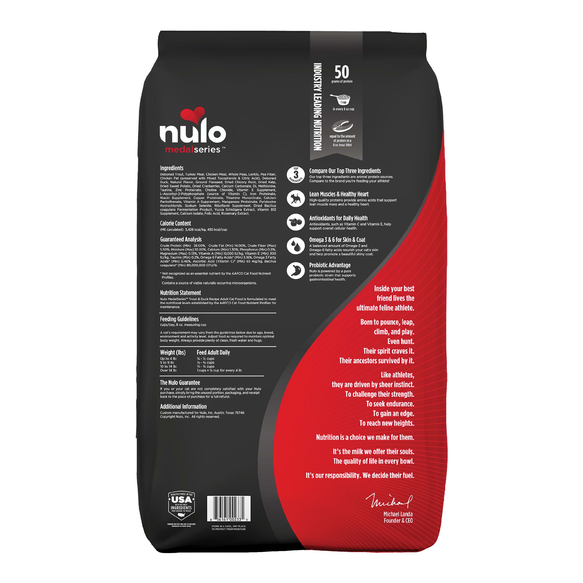 Nulo MedalSeries Adult Dry Cat Food Grain Free PetSmart in Tustin CA The Market Place