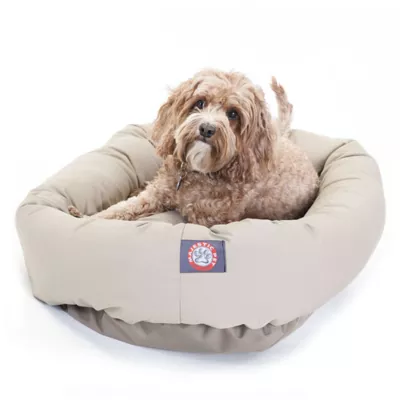 Majestic Pet Bagel Dog Bed - Image 1