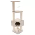 Majestic Pet 52-in Bungalow Cat Tree, Off White image thumbnail 1
