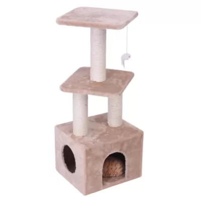 Product Majestic Pet 40-in Casita Cat Tree, Tan