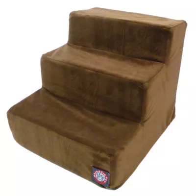 Product Majestic Pet 3 Step Faux Suede Pet Stairs