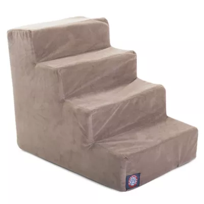 Product Majestic Pet 4 Step Faux Suede Pet Stairs