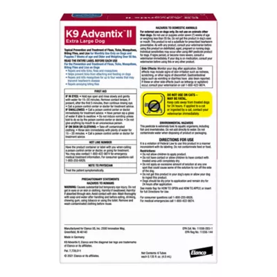 Product K9 Advantix® II Over 55 lbs Dog Flea & Tick Treatment