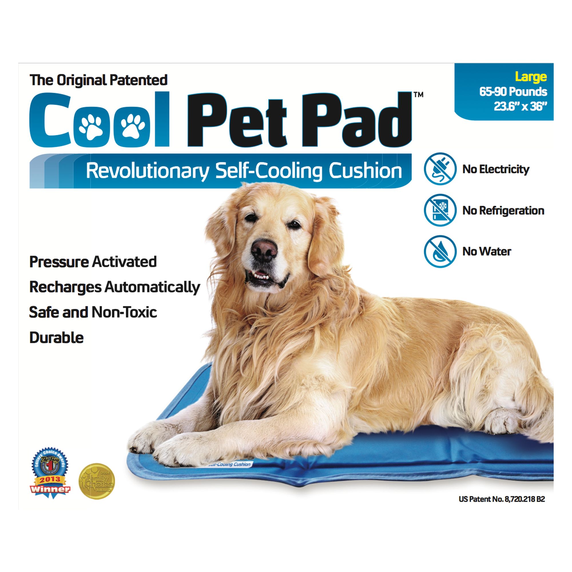 cool pet pad large