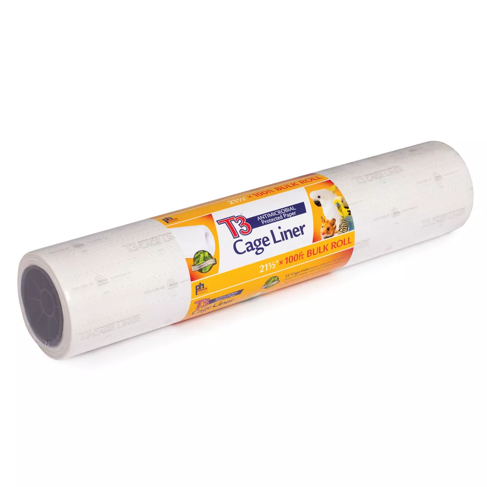 Prevue Pet Products T3 Antimicrobial Bird Cage Liner