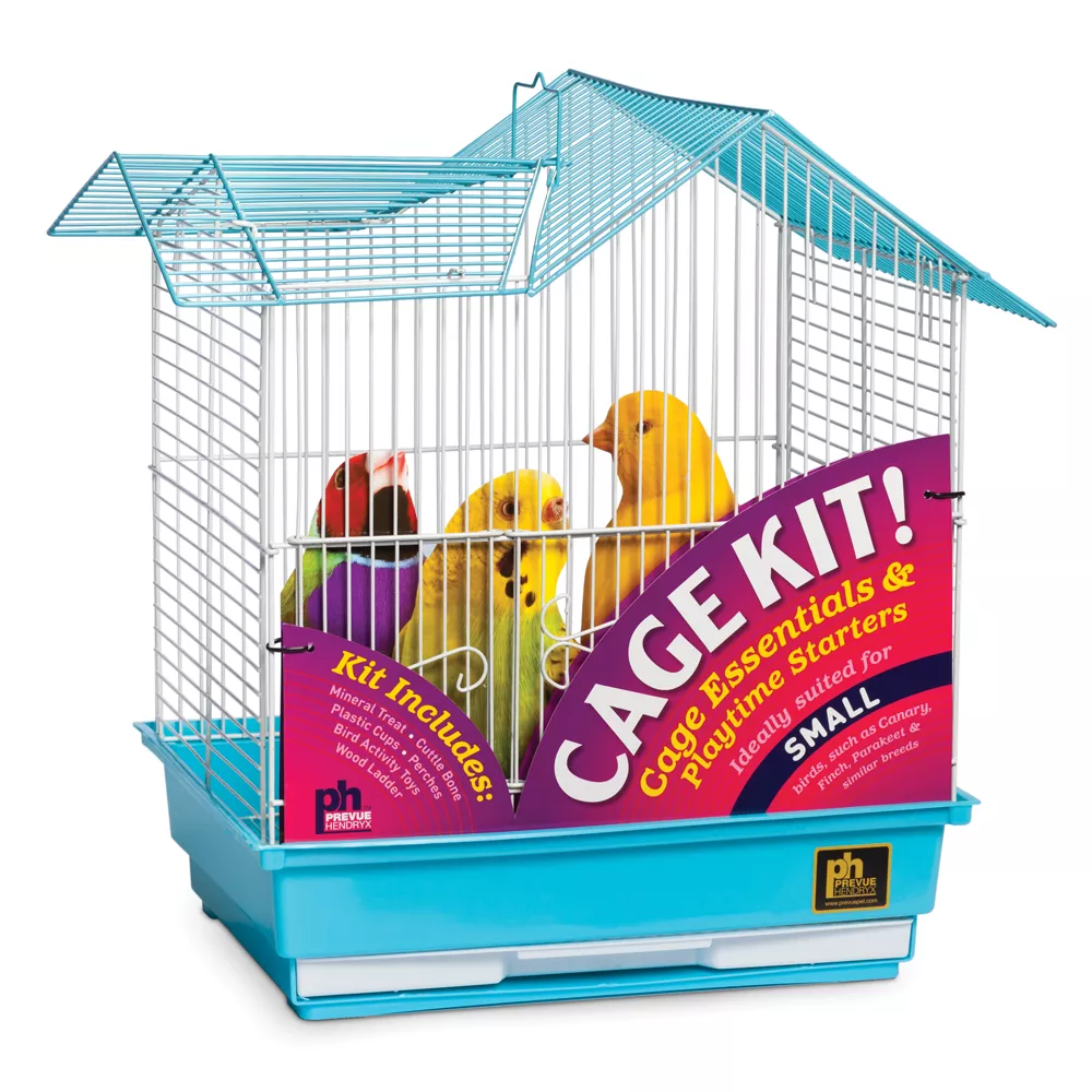 Prevue Pet Products Round Roof Bird Cage Kit