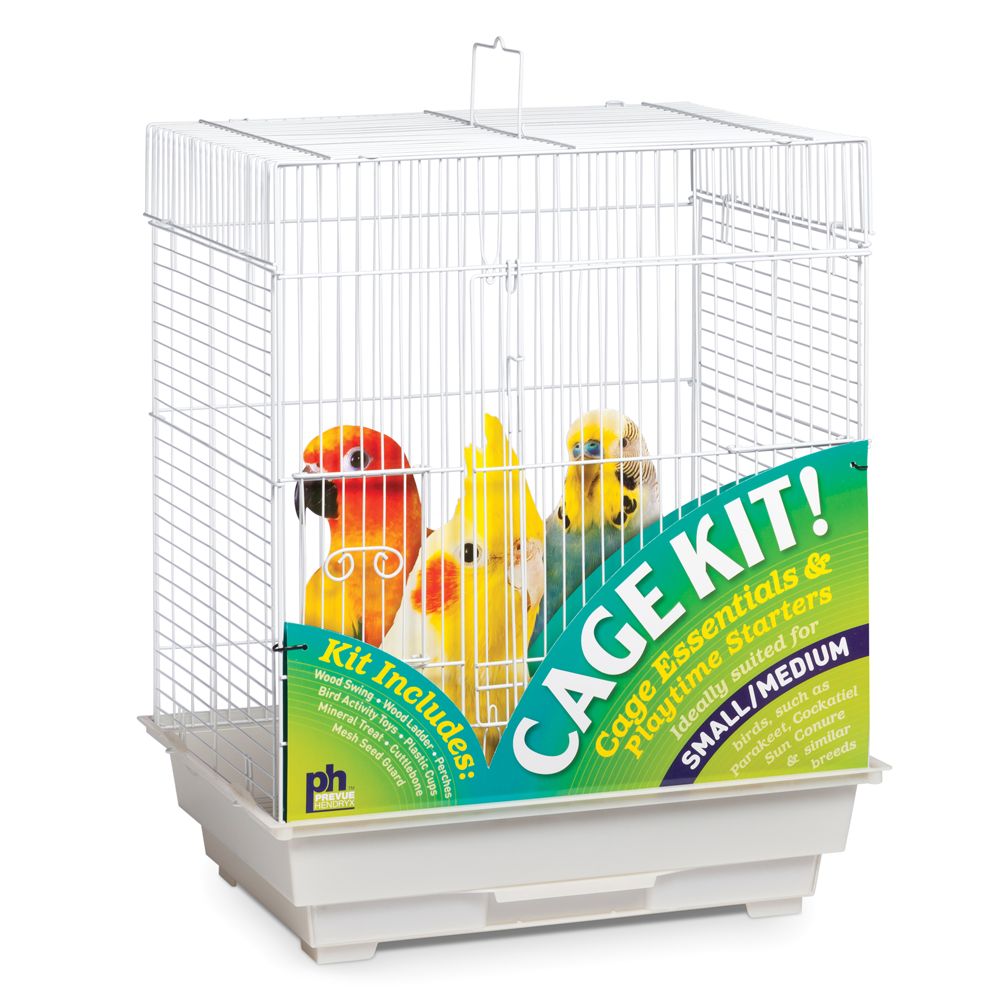 Prevue Pet Products Square Roof Bird Cage Kit