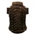 Hip Doggie Angora Cable Knit Dog Sweater image thumbnail 1