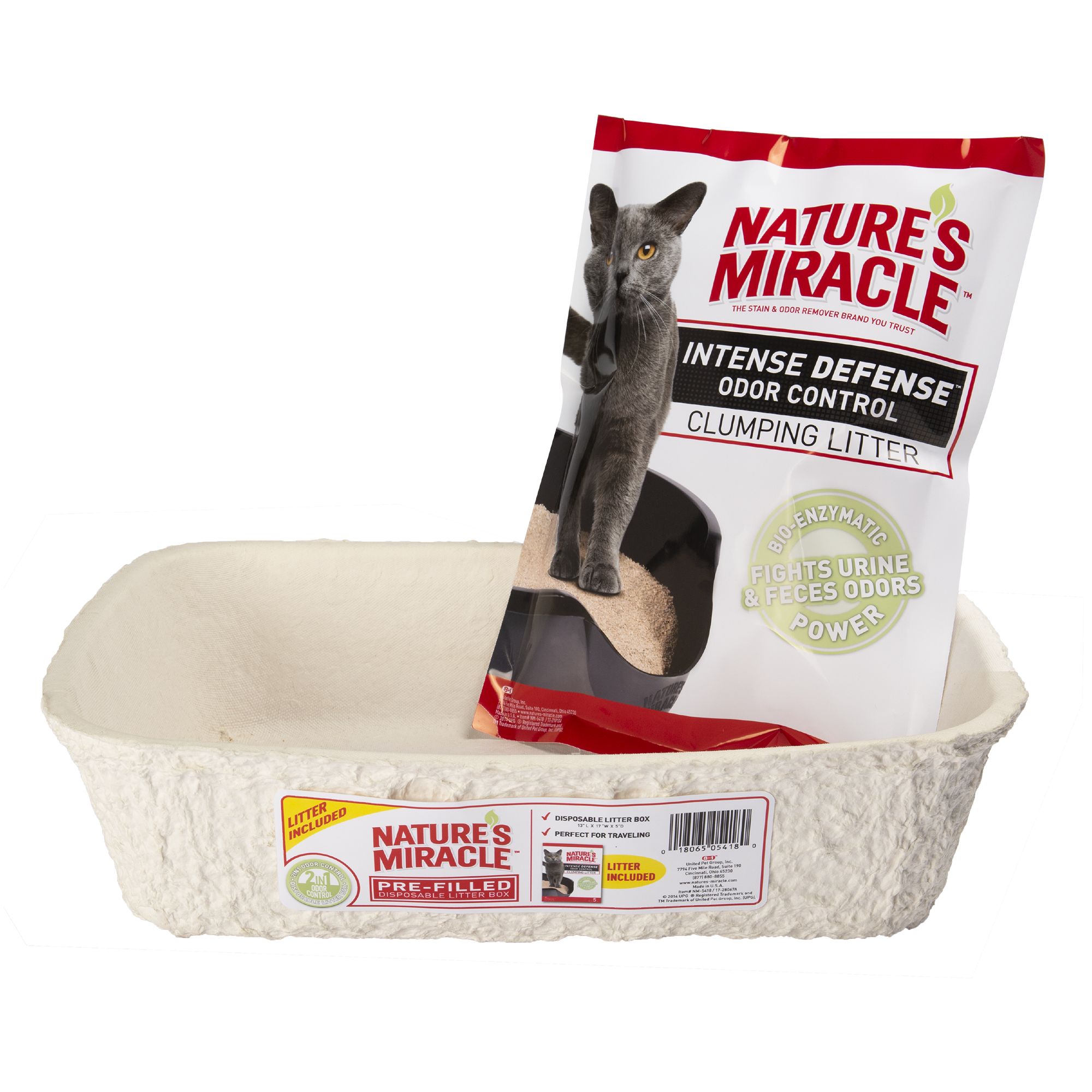 nature's miracle intense defense clumping litter