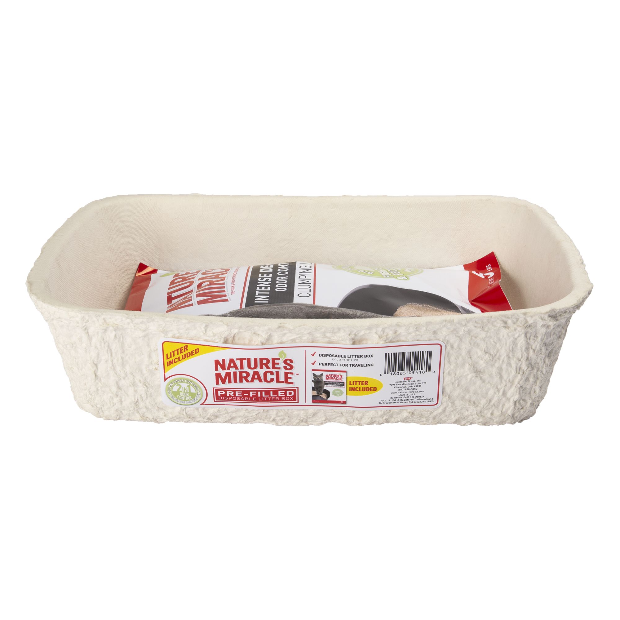 nature's miracle disposable litter box