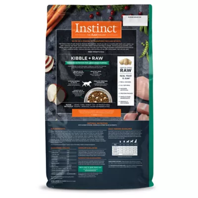 Instinct dog food with grain best sale