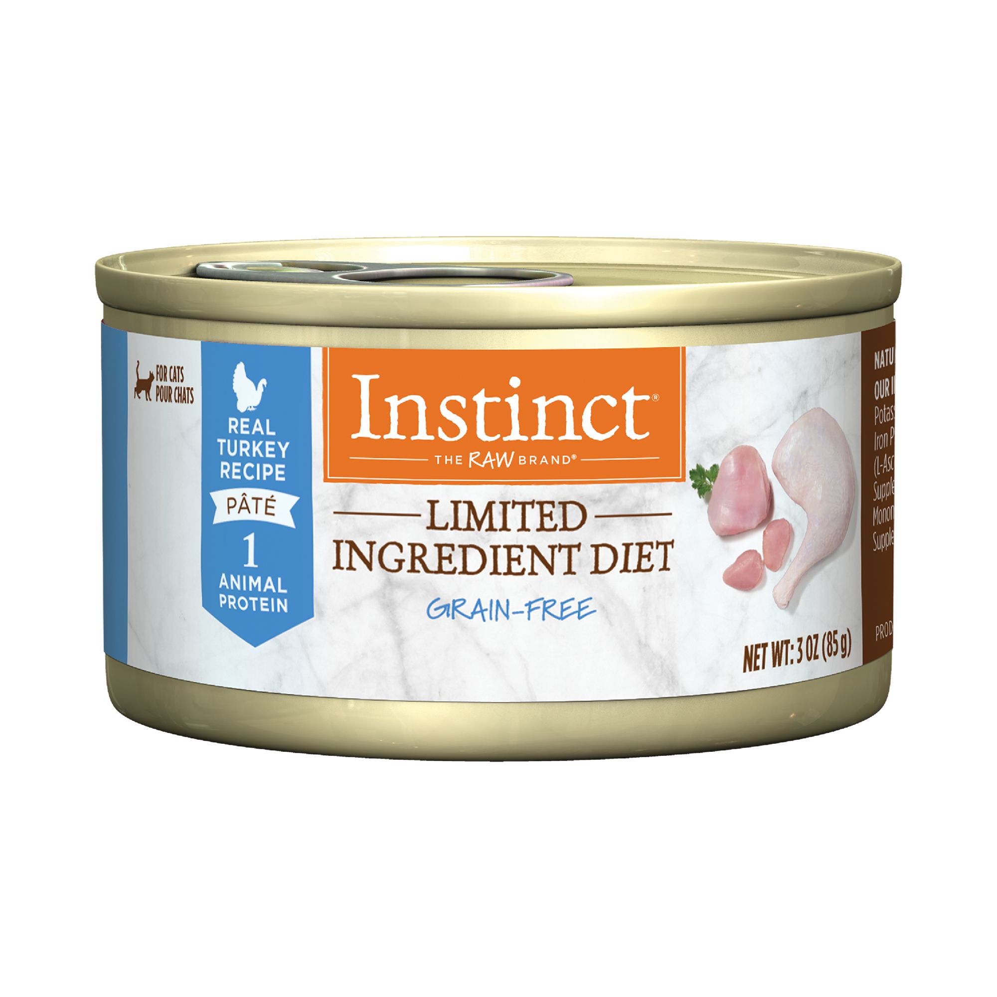 Nature's Variety® Instinct® Ingredient Diet Cat Food Grain Free, Turkey | cat Wet | PetSmart