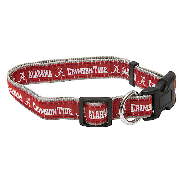 Collegiate Dog Collar Extra Small, Alabama Crimson Tide 