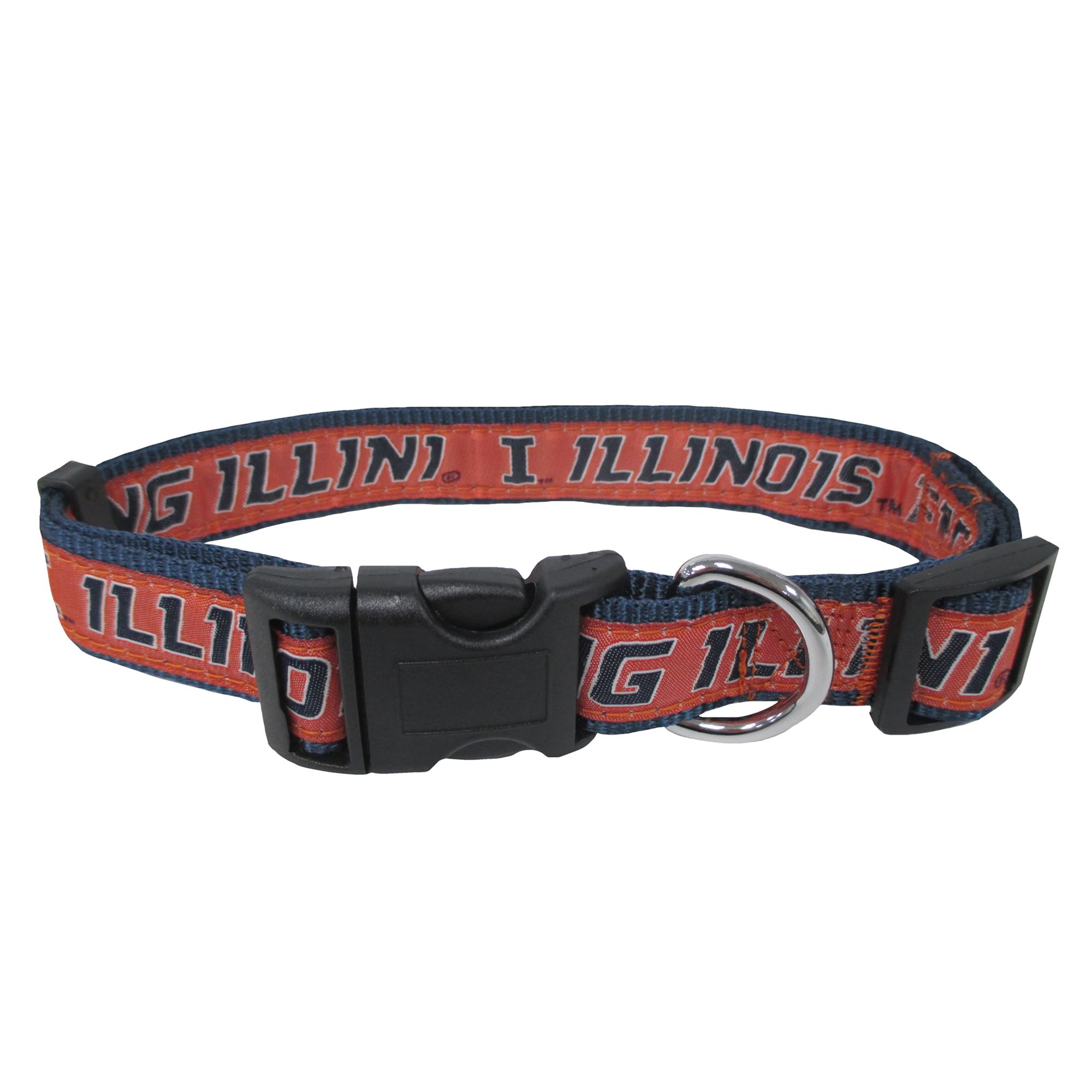Illinois Fighting Illini NCAA Dog Collar dog Collars PetSmart