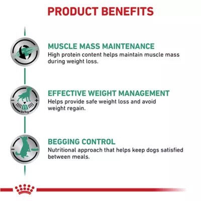 Product Royal Canin® Satiety Support Weight Management Adult Dog Loaf in Sauce Wet Food  13.4 oz can 24ct