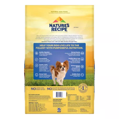 Product Nature's Recipe Dry Dog Food Adult - Chicken, Sweet Potato, Pumpkin