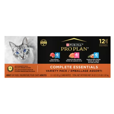 Product Purina Pro Plan Complete Essentials Adult Wet Cat Food - Antioxidants, High-Protein, 12 CT, 36 OZ