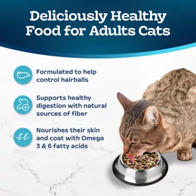 Product Blue Buffalo Tastefuls Hairball & Weight Control Adult Dry Cat Food - Natural, Chicken