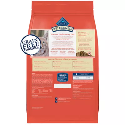 Product Blue Buffalo Wilderness Adult Dry Cat Food - Grain Free, High-Protein, Chicken