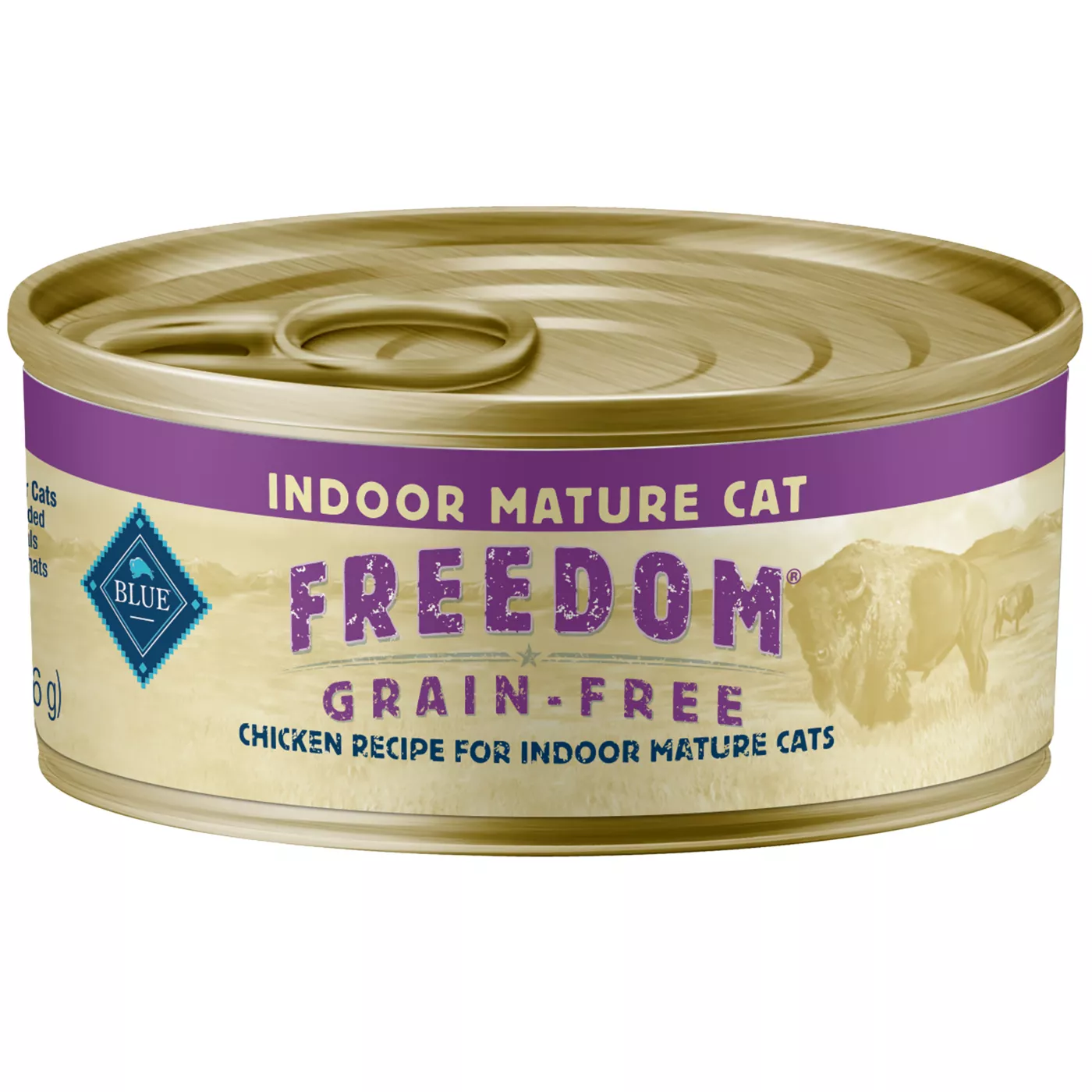 Blue Buffalo Freedom Indoor Mature Senior Wet Cat Food Grain Free 5.5 Oz