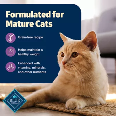 Product Blue Buffalo® Freedom™ Indoor Mature Senior Wet Cat Food - Grain Free, 5.5 Oz.