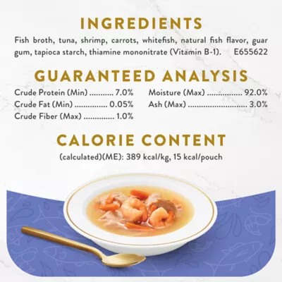 Product Fancy Feast® Broths Adult Cat Wet Food - 1.55 oz., Limited Ingredients, Grain Free