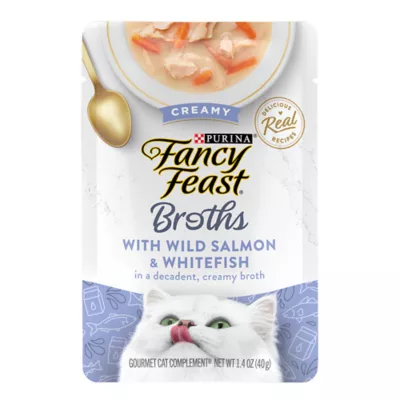 Product Fancy Feast® Broths Adult Cat Wet Food - 1.55 oz., Limited Ingredients, Grain Free