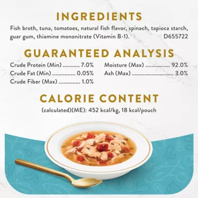 Product Fancy Feast® Broths Adult Cat Wet Food - 1.55 oz., Limited Ingredients, Grain Free
