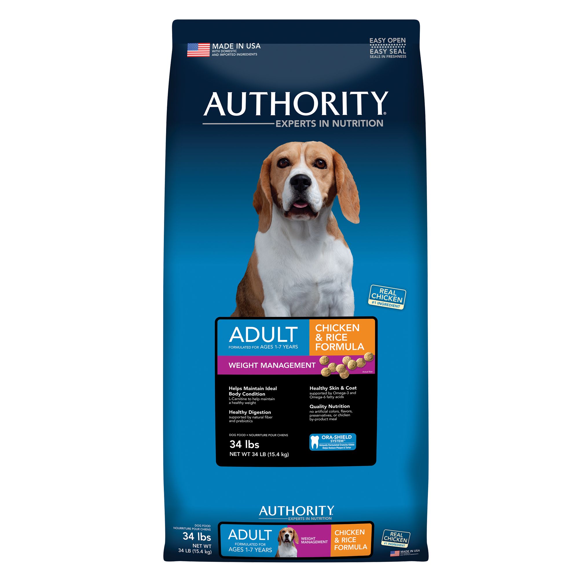 Authority® Weight Management Adult Dog Food | dog Dry Food | PetSmart