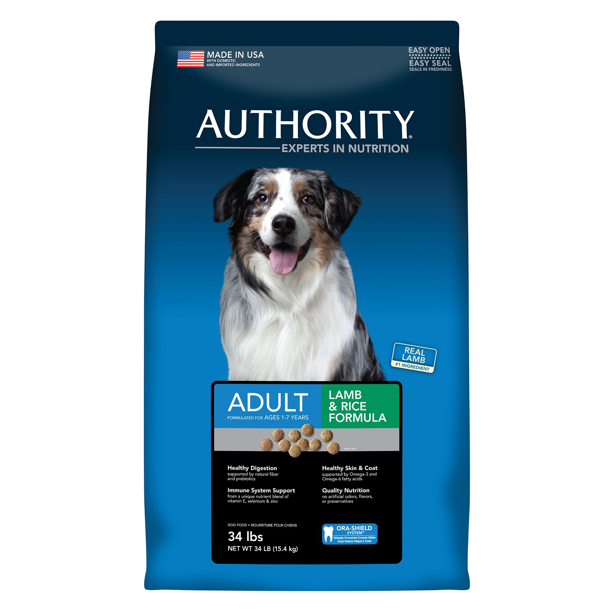 Authority® Adult Dog Food - Lamb & Rice | dog Dry Food | PetSmart