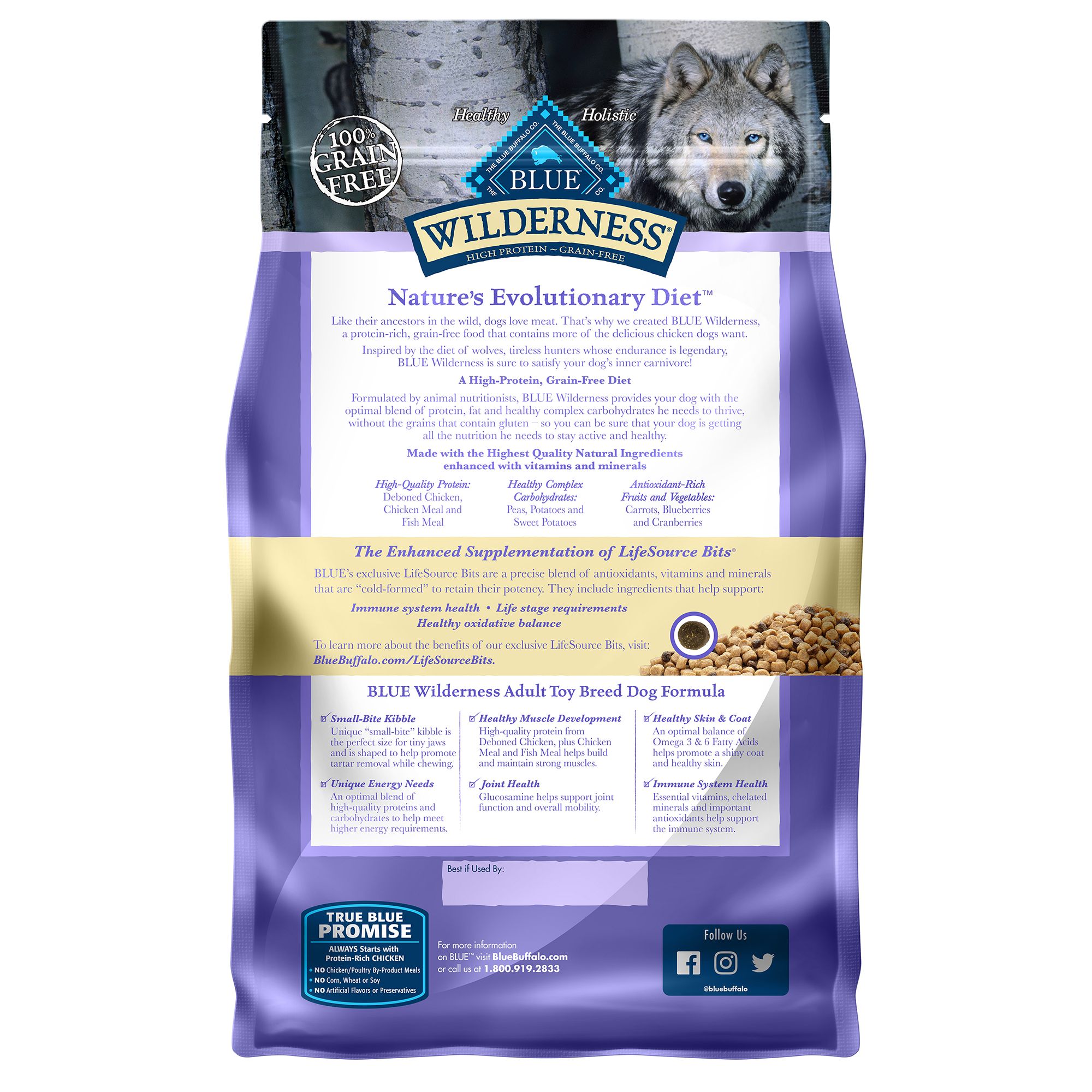 blue wilderness small breed dog food