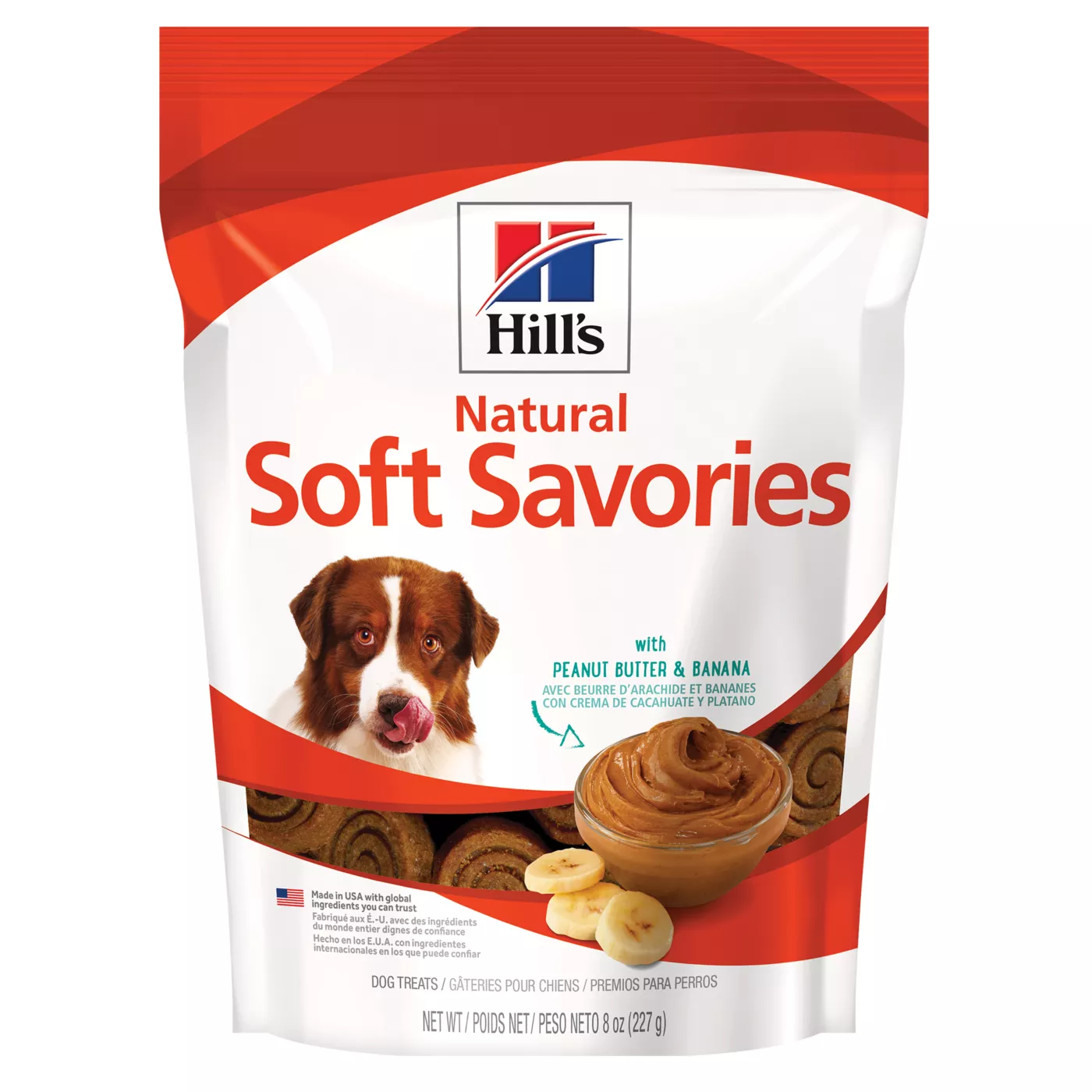 Hill s Science Diet Soft Savories Dog Treat Natural Peanut Butter Banana