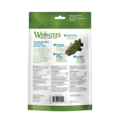 Product WHIMZEES Alligator Large Dental Dog Treat - Natural, Gluten Free