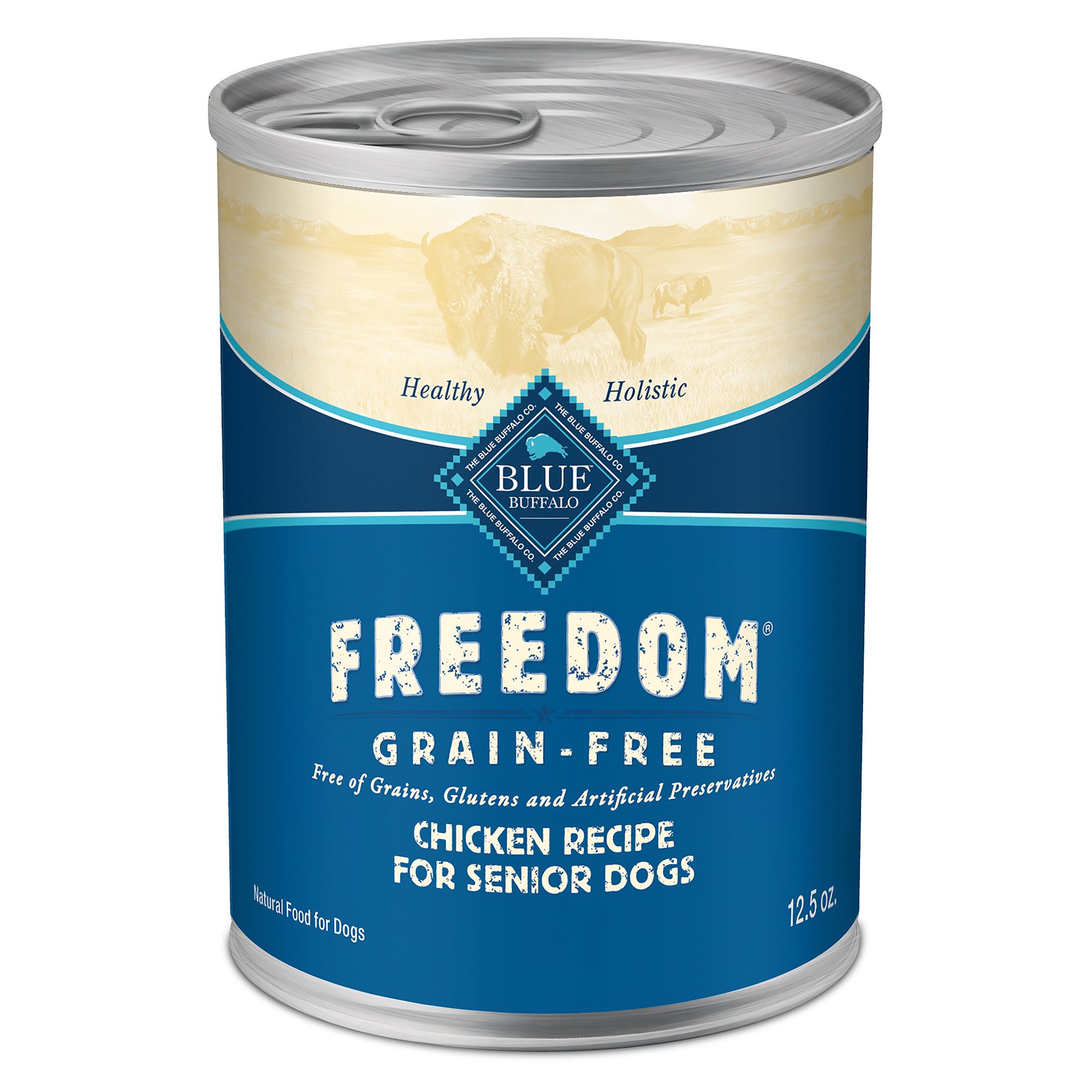 blue buffalo senior canned dog food