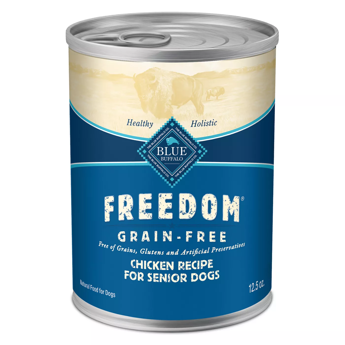 Blue Buffalo Freedom Senior Wet Dog Food Natural 12.5 Oz