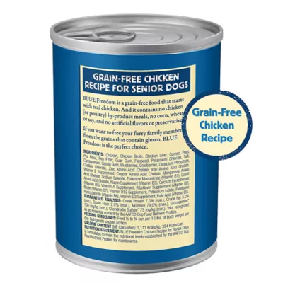 Product Blue Buffalo® Freedom™ Senior Wet Dog Food - Grain Free, Chicken