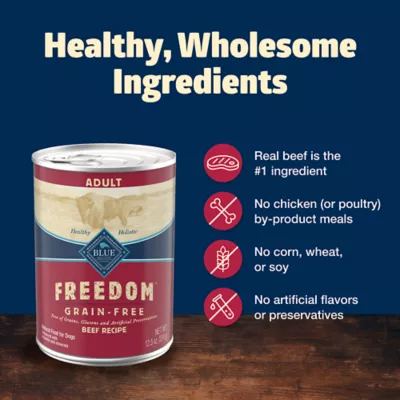 Product Blue Buffalo® Freedom™ Adult Wet Dog Food - Grain Free, 12.5 oz