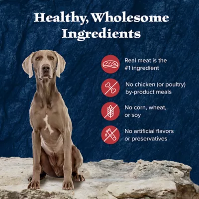 Product Blue Buffalo® Wilderness™ Rocky Mountain Recipe Senior Wet Dog Food - Red Meat Dinner, 12.5 oz