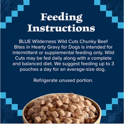 Blue Buffalo® Wilderness Trail Toppers Wild Cuts All Life Stages Dog Food Topper - Grain Free, 3 oz - Image 9