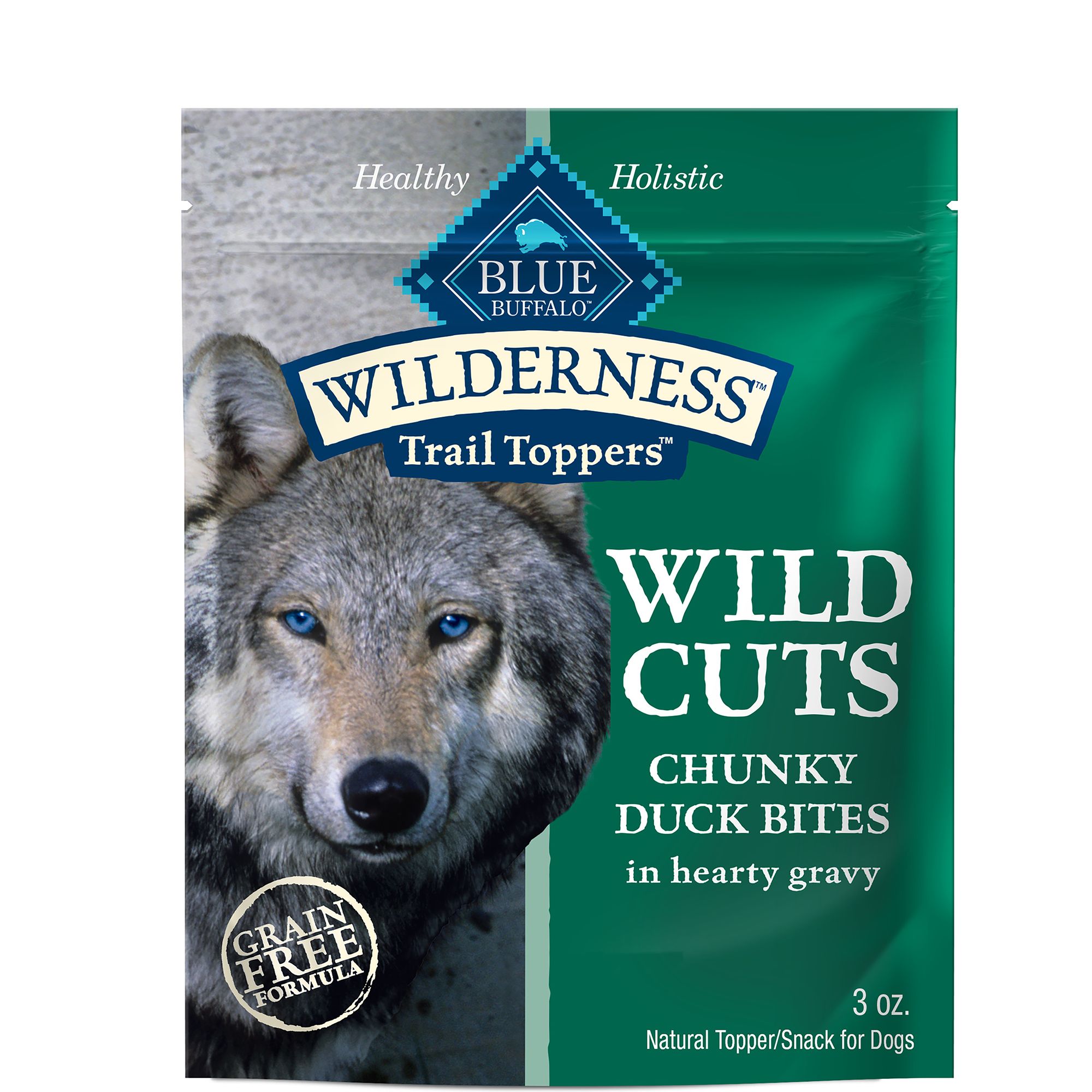 Blue Buffalo Wilderness Trail Toppers Wild Cuts All Life Stages Dog Food Topper Grain Free 3 oz