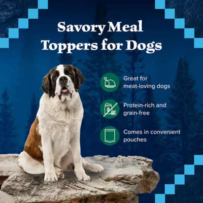 Product Blue Buffalo® Wilderness Trail Toppers Wild Cuts All Life Stages Dog Food Topper - Grain Free, 3 oz