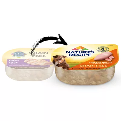 Nature s Recipe Grain Free Chicken Recipe in Broth Dog Food 2.75 oz