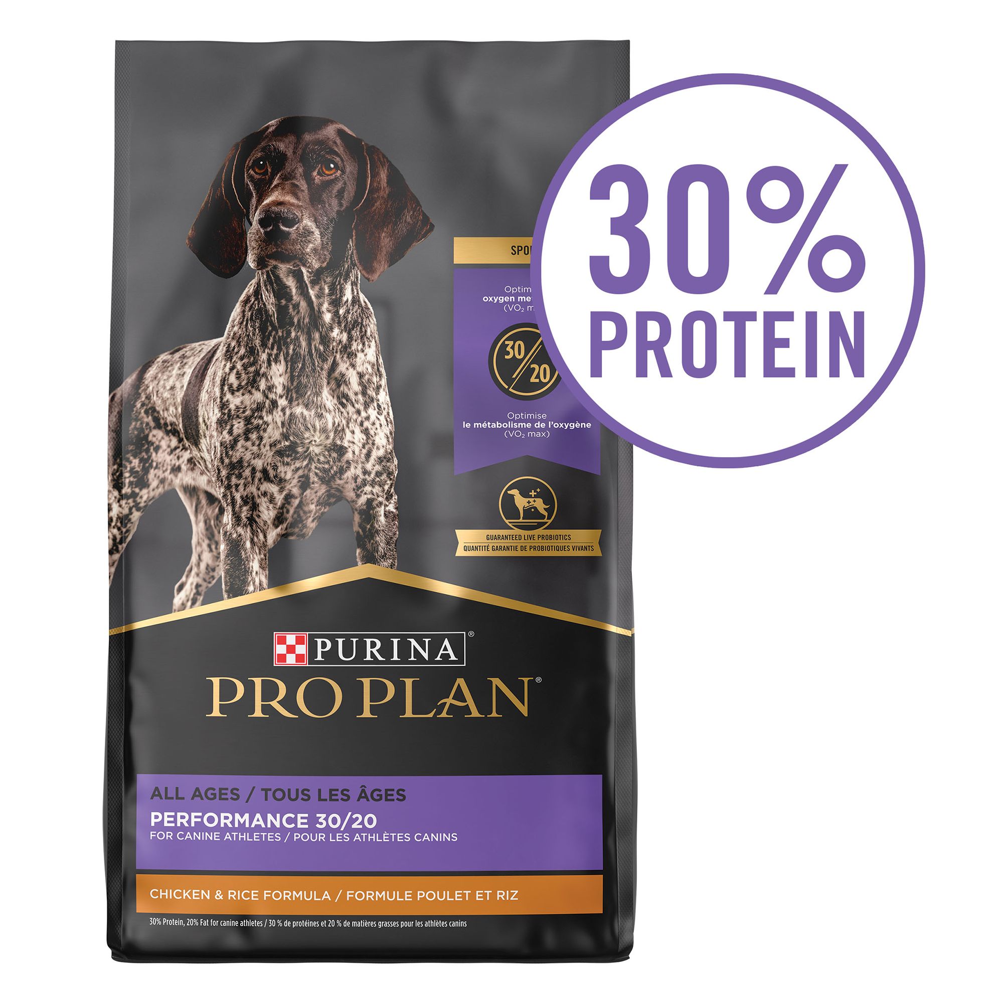 Purina Pro Plan Sport Adult Dry Dog Food High Calorie High