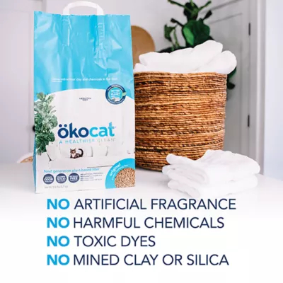 Product Okocat® Original Clumping Wood Cat Litter - Low Dust, Natural