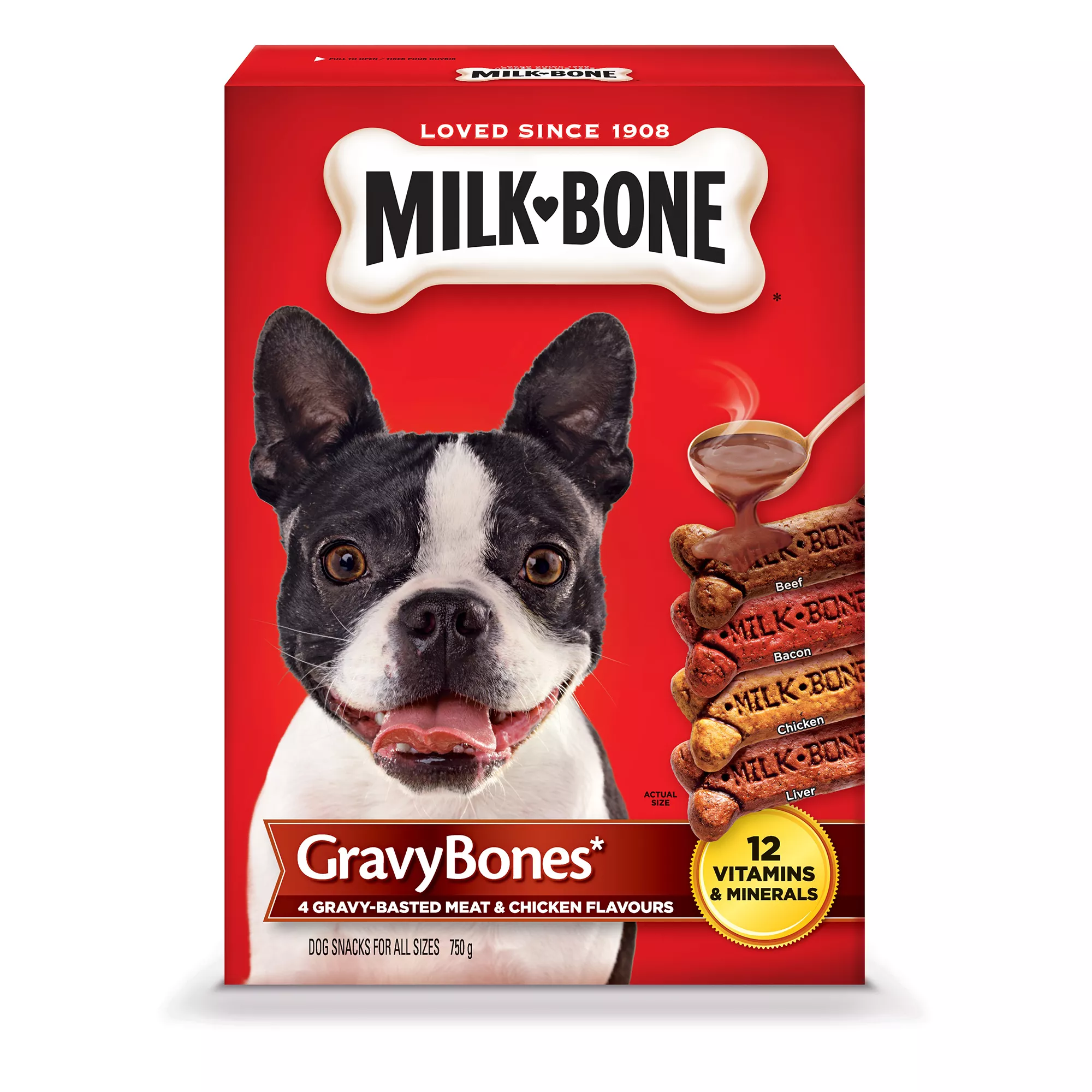 Milk-Bone GravyBones Dog Treat