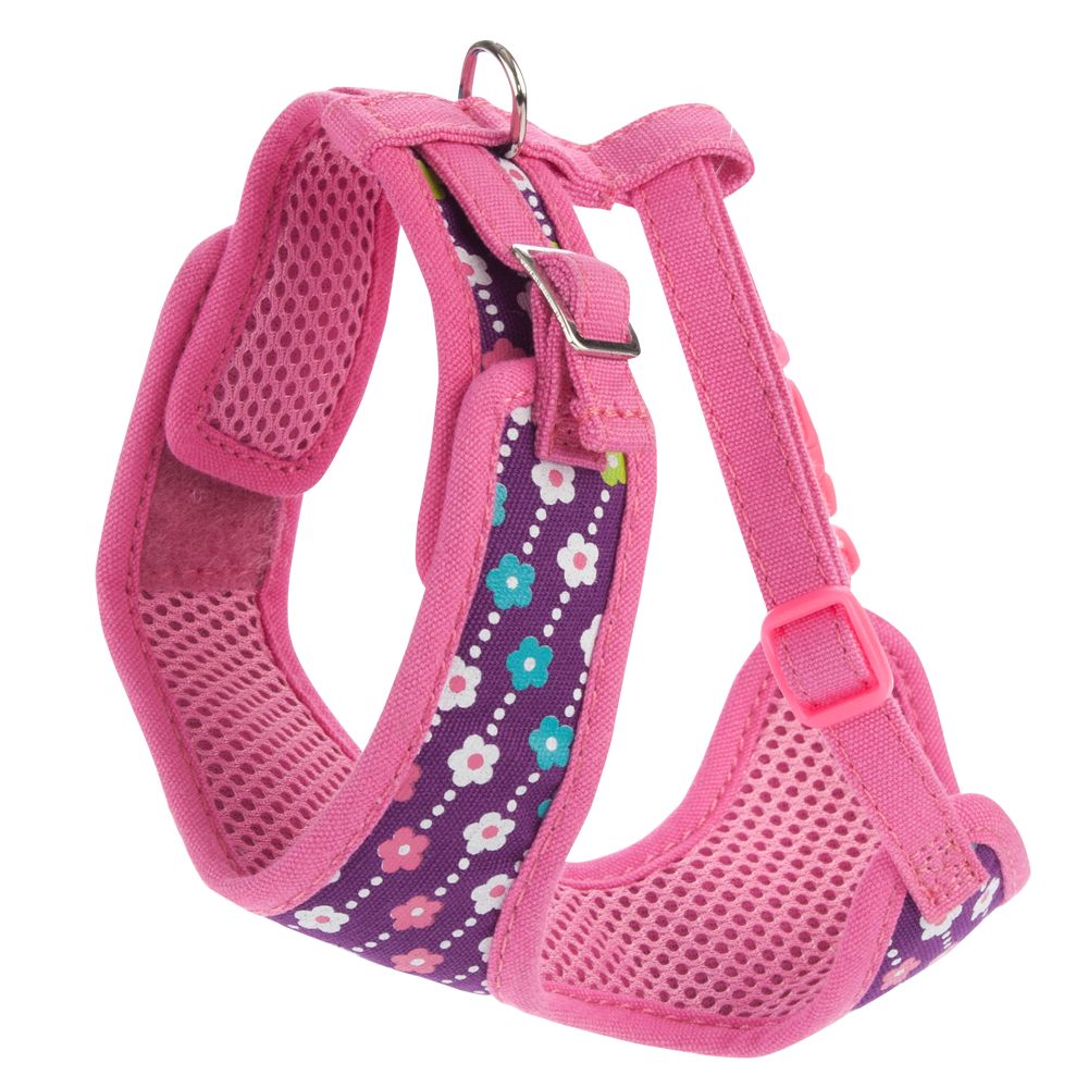 Top Paw® Floral Print Adjustable Vest Harness | dog ...