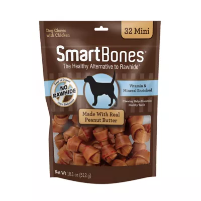 Product SmartBones® Mini Chews Dog Treat - Peanut Butter